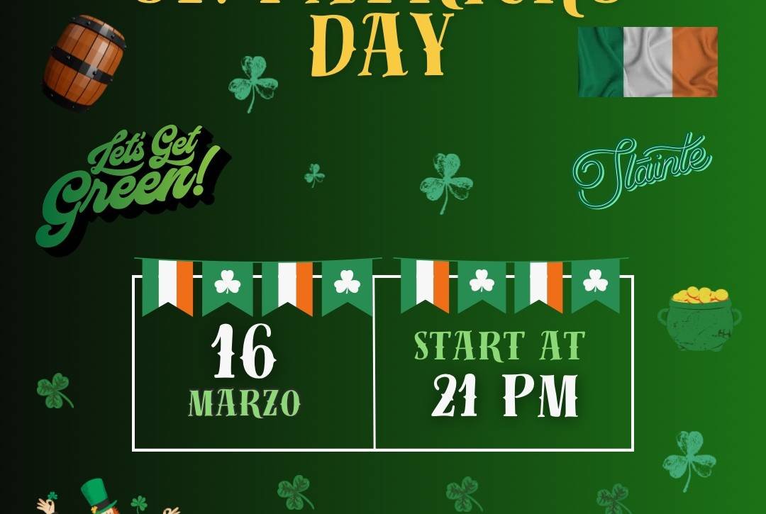 the night before St Patrick s day 1806 cocktail bar matera 16 marzo 2024